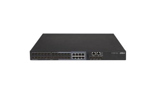 Dahua S5500-24GF4XF-E - Commutateur - C3 - non géré - 24 x 10/100/1000 + 8 x combiné 1000Base-T + 4 x 1/10 Gigabit SFP