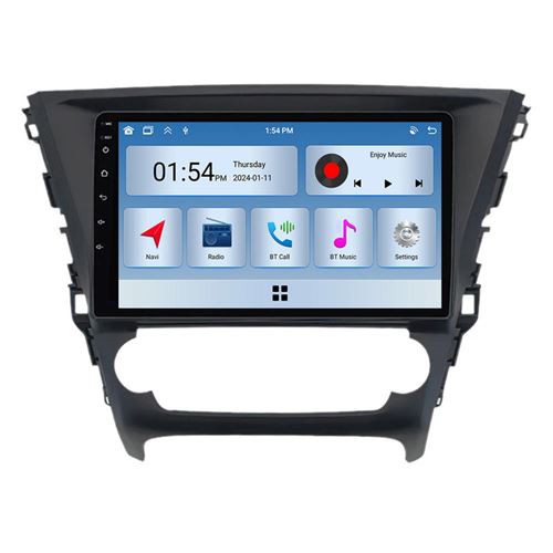 Radio GPS Voiture RoverOne® Écran Tactile CarPlay 2 Din pour Toyota Avensis 3 2015-2018 6Go RAM 128Go ROM