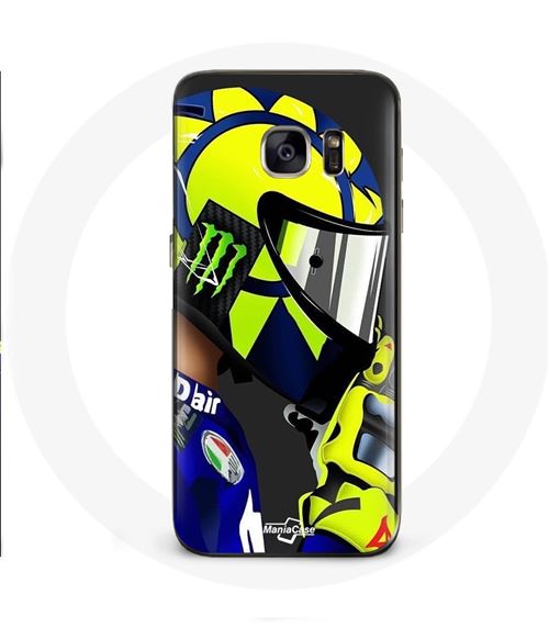 Coque pour Samsung Galaxy S6 Valentino Rossi Pilote de vitesse champion du monde Motogp Maniacase