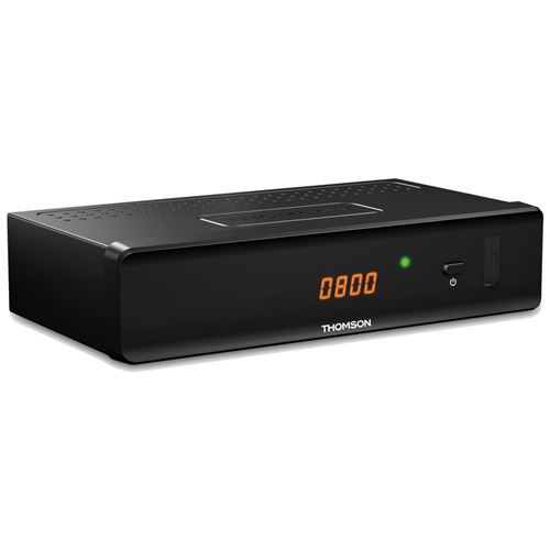 Thomson THC301 Cable Noir TV Set-Top Boxe THC301, Cable, DVB-C, 480i,480p,576i,576p,720p,1080p, 4:3, 16:9, Noir, Numérique