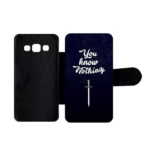 Etui À Rabat Samsung Galaxy A3 You Know Nothing