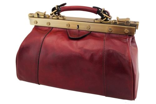 Sac Diligence Katana Cuir de Vachette Collet K 8250 - Rouge
