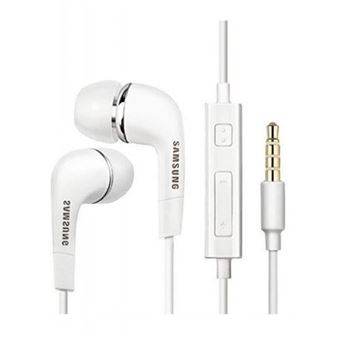 Samsung EHS64AVFWE - Écouteur Intra Auriculaire - Prise Jack 3.5 - Telecommande - Blanc (En Vrac) - 1