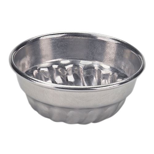 Glückskäfer plat à gratin aluminium 7 cm argent