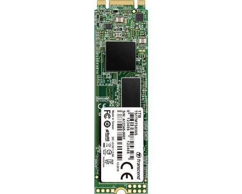 Transcend 1To SATA III 6Gb/s MTS830S 80 mm M.2 SSD 830S Solid State Drive TS1TMTS830S