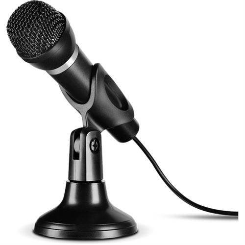 SPEEDLINK Microphone à main SL-800002-BK CAPO USB noir
