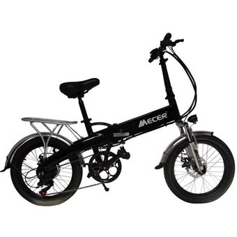 Mecer Velo Pliable Velo Pliable 20 A Assistance Electrique Meb Pl 20 Bk Autonomie 55 Km 7 Vitesses Shimano Mixte Noir Velos Achat Prix Fnac