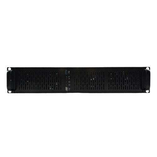 thumbnail: Rack Behuizing 2129 19 Inch 2U - Zilver/Zwart Met USB 3.0 + USB 2.0