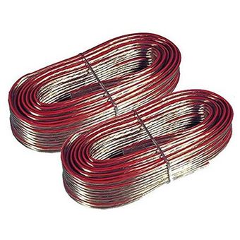 Câble hifi haut parleurs 2x1,5 mm² 50m transparent | Câbles et fils