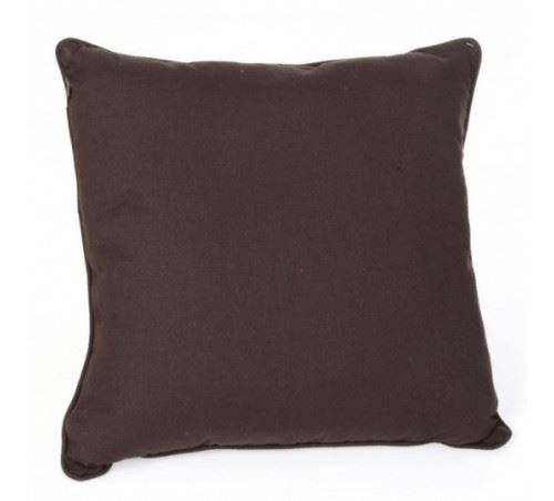 COUSSIN CARRE 45X45CM Marron