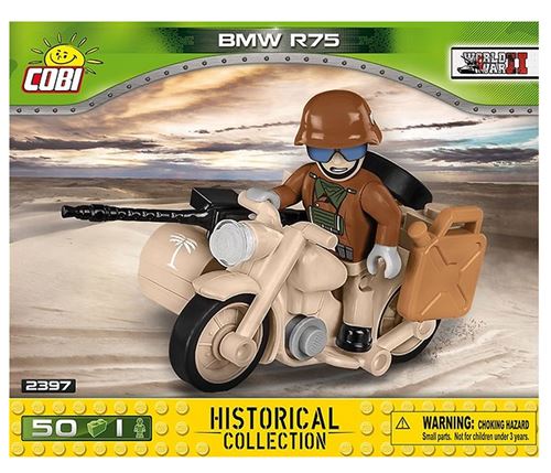 Cobi kit de construction BMW R75 Sahara ABS marron 51 pièces (2397)