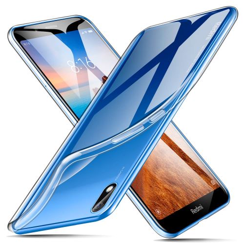 Xiaomi Redmi 7A Housse Etui Housse Coque de protection Silicone [Transparent]