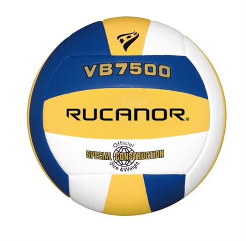 Rucanor volley - ball VB7500 taille jaune / bleu / blanc 5