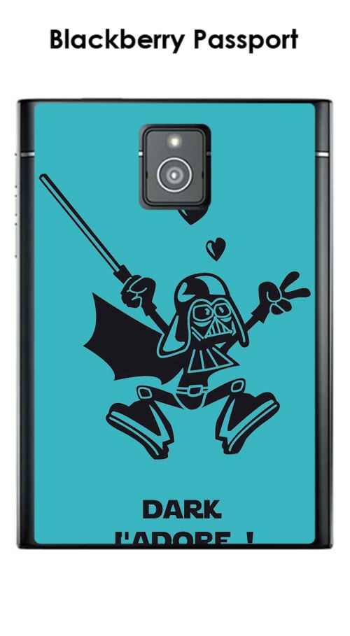 Coque Blackberry Passport design dark