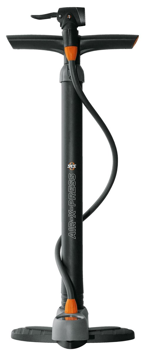 SKS Pompe &agrave; Air et au Sol Air Control 8.0 avec Manom&egrave;tre, Noir