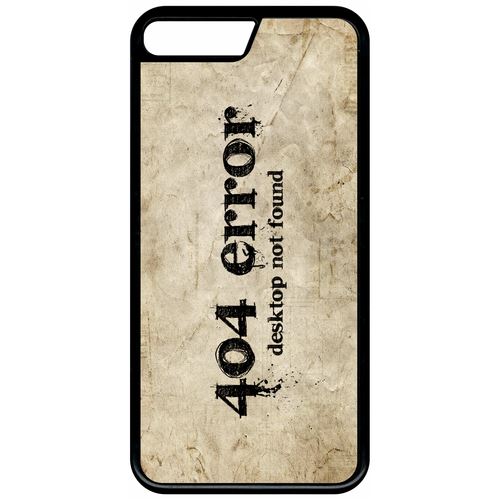Coque Apple Iphone 7+ Plus 404 Error Fond Vieilli