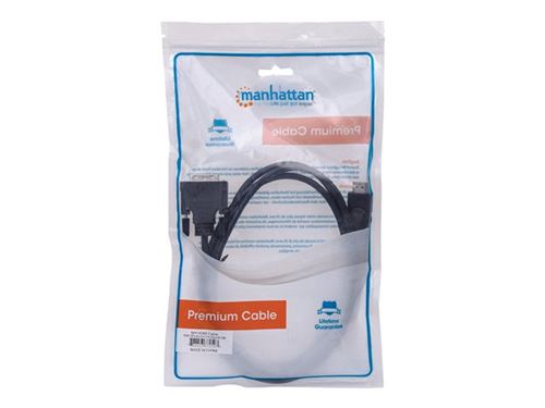 Manhattan câble vidéo - HDMI / DVI - 1.8 m