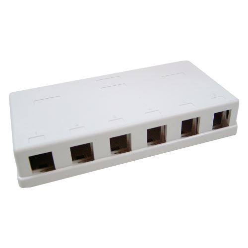Boîte de jonction de 6 conforme universelle sockets TB110