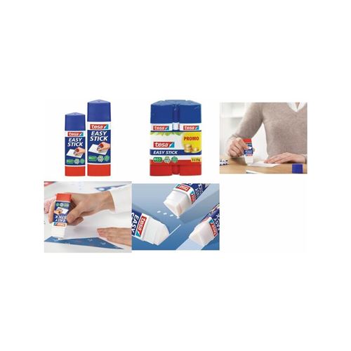 Tesa Ecologo Easy Stick Bâton De Colle, Sans Solvant, 12 G