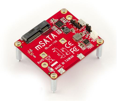 Adaptateur pour carte mSATA Pour Raspberry Pi