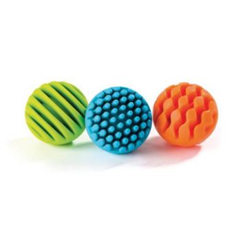 Jeu d'éveil Tomy Sensory Rollers 3 balles