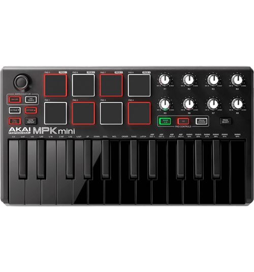 Akai MPK Mini MKII BK - Mini clavier Pads USB 25 notes