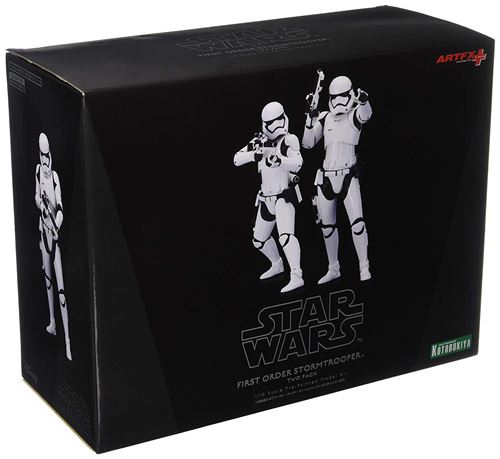 Kotobukiya 1 : 10 Échelle Stormtrooper du Premier Ordre Artfx Plus Figure (Lot de 2, Blanc)