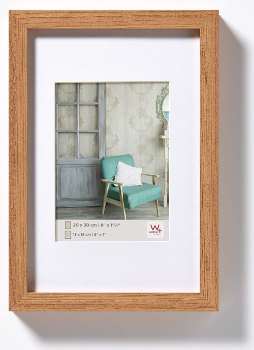 Walther design EA520P Stockholm Holzrahmen, 15x20 cm, Buche