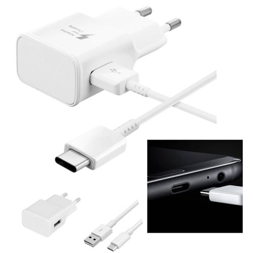 iPomcase Chargeur pour SAMSUNG GALAXY A02S A11 A12 A20e A21S A31 A32 A41 +  Câble USB Type C - Chargeur pour téléphone mobile - Achat & prix