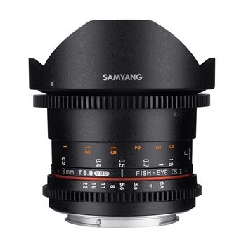 Samyang 8 mm T3.1 Fish-Eye II pour appareil photo reflex