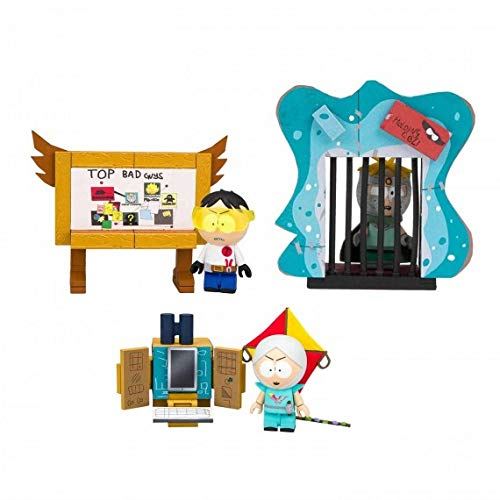 South Park - Ensemble de cellules, supercalculateur et plateau d'assortiment de construction micro