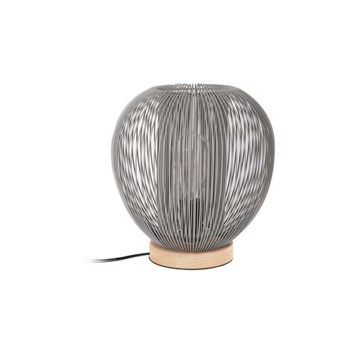 The Home Deco Light - Lampe boule filaire à poser 26 cm Gris