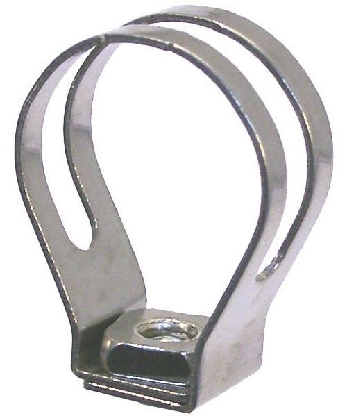 Saccon levier de frein support de course 22,2 mm argent
