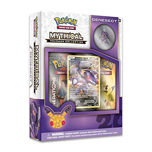 Pokemon TCG Genesect Mythical Pin Collection