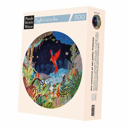 Puzzle 500 pièces ARA NOCTURNE ET SES PETITS Puzzle Michele Wilson Multicolore
