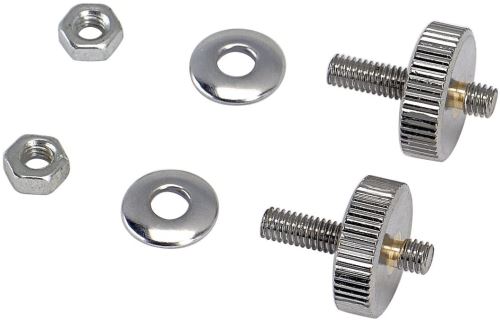 SLV 154744 Connexion Lot de vis pour Aixlight Pendentif Système, Chrome, 2 pièces, Acier, Chrome,
