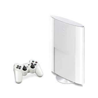 Pack Sony PS3 Slim Bleue 500 Go Avec Gran Turismo 6 Et GTA V - Complet Boîte