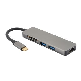 Adaptateur USB-C Vers USB-A 3.0 - Transfert De Données Rapide Et Charge, Compatible Smartphones, Tablettes, PC