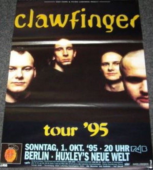 Clawfinger - 60x84 cm - AFFICHE / POSTER