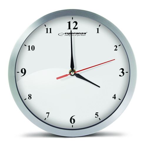 Esperanza +Ehc009w+Wall+Clock+-++Detroit+-+White - Image 2