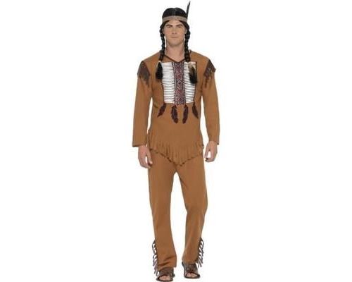 Costume de guerrier amérindien - Indien, Moyen - 45509M