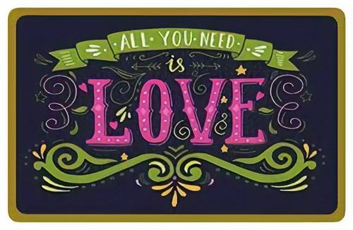 Chic.Mic anti-skimpas'all you need is love' (tout ce dont vous avez besoin, c'est d'amour)