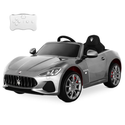 Voiture Electrique Pour Enfant Maserati Grise Avec Batterie 12v Et Telecommande Playkin Vehicule Electrique Pour Enfant Achat Prix Fnac
