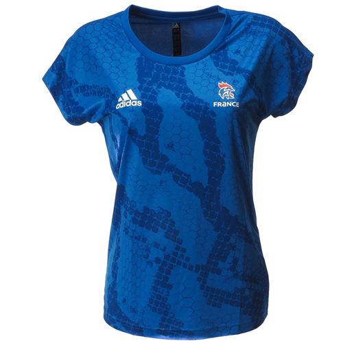 Maillot de handball Adidas Ffhb france 2019 hand w Bleu taille : XS réf : 41862