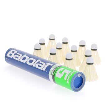 Volants badminton Babolat Babolat 5 blanc volant Blanc Taille : UNI - 1