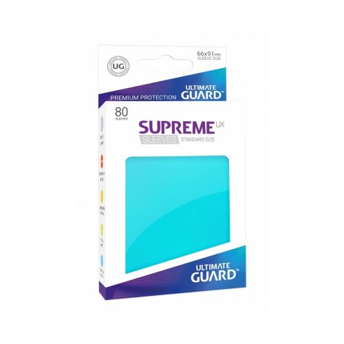 Ultimate Guard - 80 pochettes Supreme UX Sleeves taille standard Aigue-marine