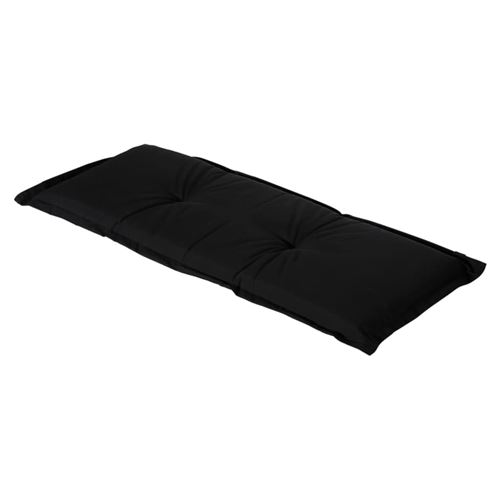 Madison Coussin de banc Panama 120 x 48 cm Noir BAN6B223