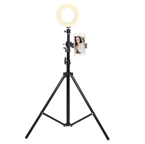 Trepied Telescopique avec Flash pour Telephone Smartphone Reglable Photo Universel (NOIR)