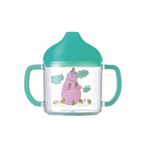 Petit Jour Paris Tasse Pour Tout-Petits en Tritan Barbapapa Multicolore