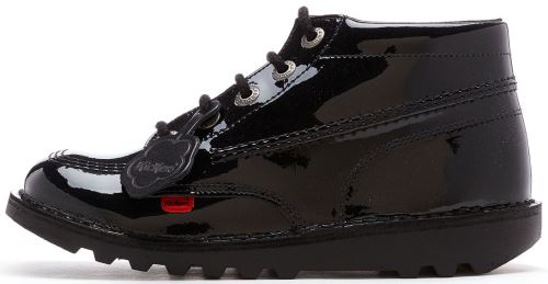 Kickers Kick Hi Core Youth Cuir Ankle Bottes en Noir 1KF0000579BXW [UK 3 EU 36]
